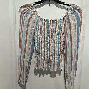 Arizona Jean Co. Off the Shoulder Shirt, Sz S